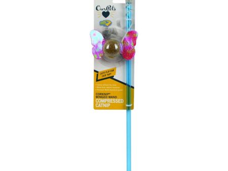 Ourpets Corknip Winged Wand - Butterfly Online Sale