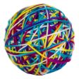 Pet Zone Products Knitty Kitty Rattle Yarn Ball Cat Toy SM  (2 pack) Online