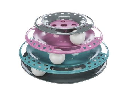 Trixie Cat Activity Catch The Balls Circle Track Multi For Discount