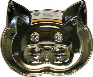 Our Pets Metalshield Cat Face Dish Online Sale