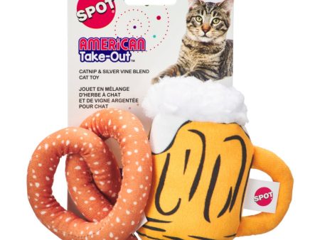 Spot American Take Out Cat Toy Assorted, 1ea 2 pk Online Hot Sale