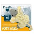 OurPets Play N Squeak Counting Sheep Catnip Toy Yellow, Grey 1ea Discount