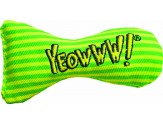 Yeowww! Stinkies Catnip Toy Yellow, Green 1ea 3 in, 12 pk Fashion