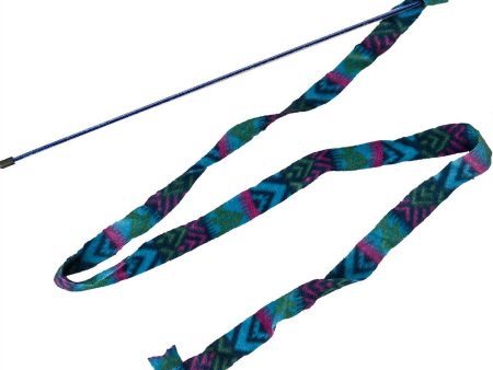 Spot Cat Prancer Fleece Frenzy Wand Cat Toy Assorted One Size Hot on Sale