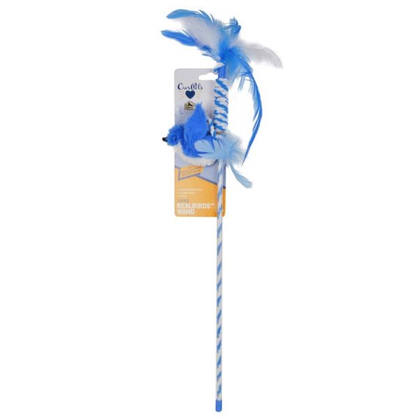 Ourpets Real Bird Wand Blue Jay Discount