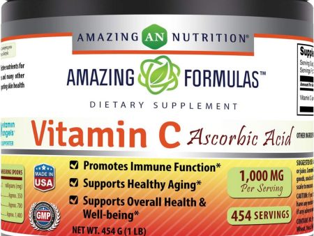 Amazing Formulas, Vitamin C Ascorbic Acid, 1000 mg, 1 lb For Sale