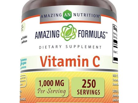 Amazing Formulas, Vitamin C, 1000 mg, 250 Tablets Online