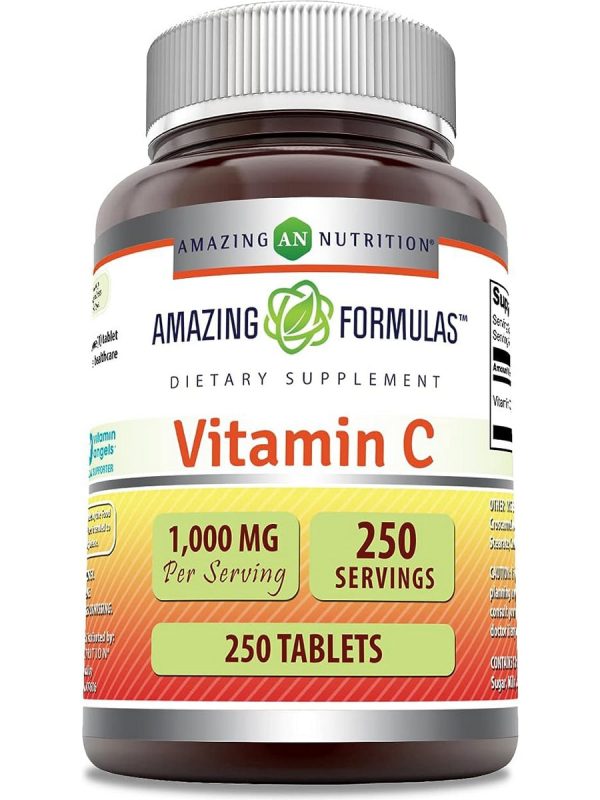 Amazing Formulas, Vitamin C, 1000 mg, 250 Tablets Online