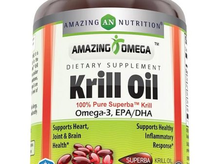 Amazing Omega, Krill Oil, 500 mg, 60 Softgels Cheap