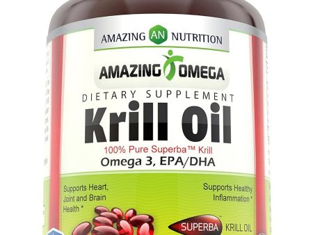 Amazing Omega, Krill Oil, 500 mg, 120 Softgels Sale