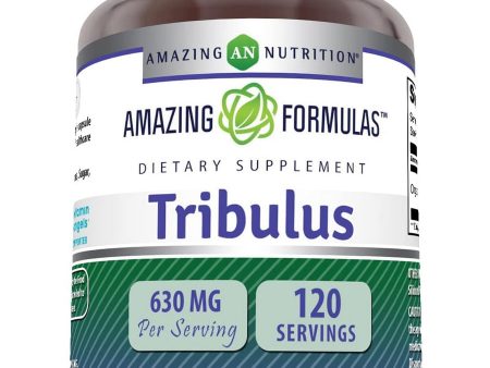 Amazing Formulas, Tribulus, 630 mg, 120 Veggie capsules Online