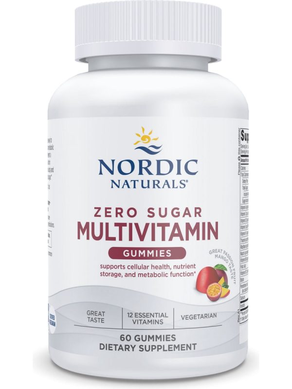 Nordic Naturals, Zero Sugar Multivitamin Gummies, 60 Gummies on Sale