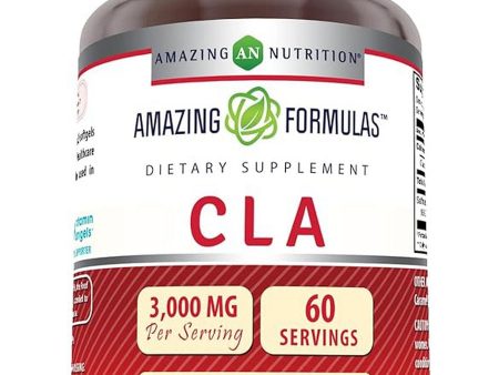 Amazing Formulas, CLA, 3000 mg, 120 softgels For Cheap