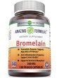 Amazing Formulas, Bromelain, 500 mg, 120 Veggie Capsules on Sale