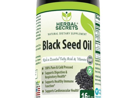 Herbal Secrets, Black Seed Oil, 16 fl oz Online now