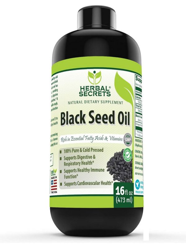 Herbal Secrets, Black Seed Oil, 16 fl oz Online now