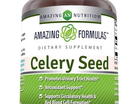 Amazing Formulas, Celery Seed, 1500 mg, 120 Veggie Capsules Online