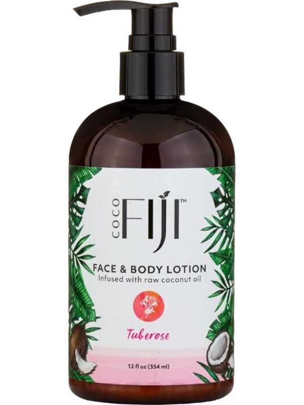 Organic Fiji, Face and Body Lotion, Tuberose, 12 fl oz on Sale