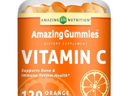 Amazing Nutrition, Amazing Gummies, Vitamin C, 120 Orange Gummies Fashion