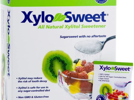 Xlear, XyloSweet with 100% Xylitol, 100 Individual Packets on Sale