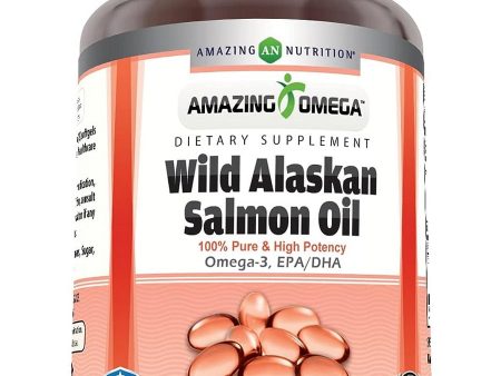 Amazing Omega, Wild Alaskan Salmon Oil, 2000 mg, 180 Softgels For Discount