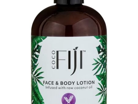 Organic Fiji, Face and Body Lotion, Lavender, 12 fl oz Online Hot Sale