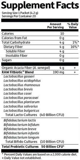 Garden of Life, Dr. Formulated, Fitbiotic, 20 Packets For Sale