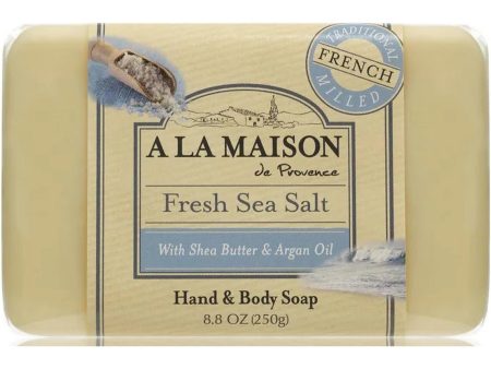 A La Maison de Provence, Fresh Sea Salt Bar Soap, 8.8 oz Fashion