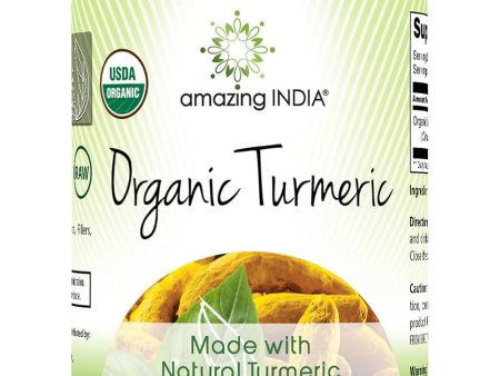 Amazing India, Organic Turmeric Powder, 16 oz Sale