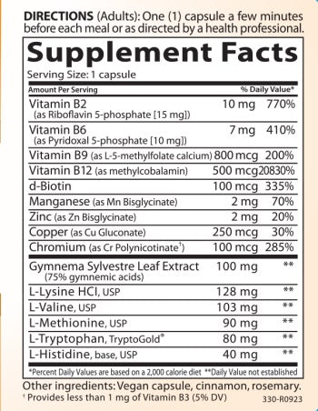 Lidtke, GlycoTrol Complete, 90 Vegan Capsules For Sale