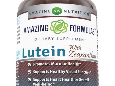 Amazing Formulas, Lutein with Zeaxanthin, 20mg, 240 Softgels Online