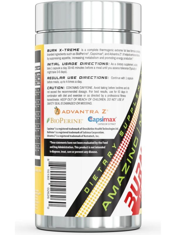 Amazing Muscle, Burn X-Treme, 120 Capsules Hot on Sale