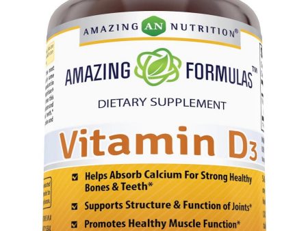 Amazing Formulas, Vitamin D3, 1000 IU, 240 softgels Fashion