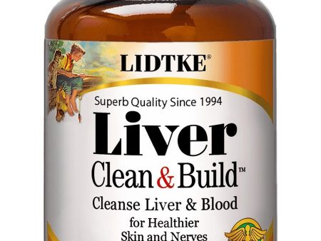 Lidtke, Liver Clean and Build, 90 Vegan Capsules Online now