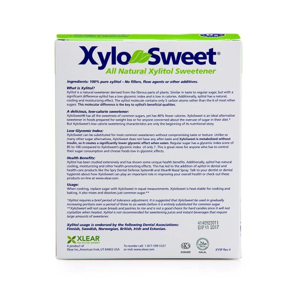 Xlear, XyloSweet with 100% Xylitol, 100 Individual Packets on Sale