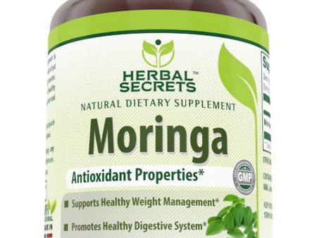 Herbal Secrets, Moringa, 500 mg, 120 Veggie Capsules Fashion