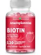 Amazing Nutrition, Amazing Gummies, Biotin, 120 Strawberry Gummies Sale