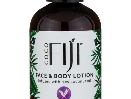 Organic Fiji, Face and Body Lotion, Lavender, 3 fl oz For Sale