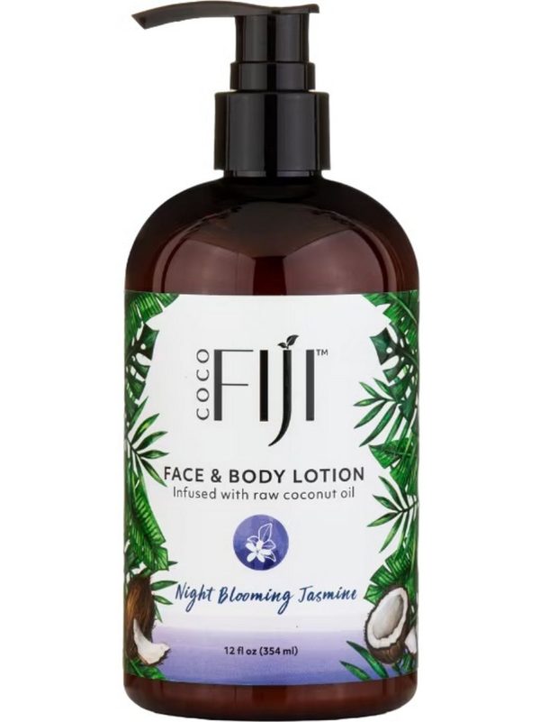 Organic Fiji, Face and Body Lotion, Night Blooming Jasmine, 12 fl oz Hot on Sale