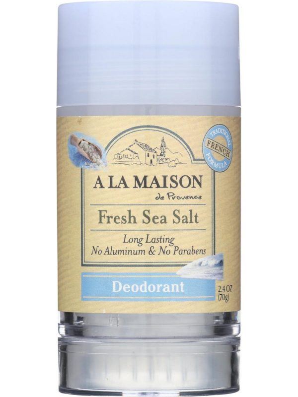 A La Maison de Provence, Fresh Sea Salt Deodorant, 2.4 oz Online Sale