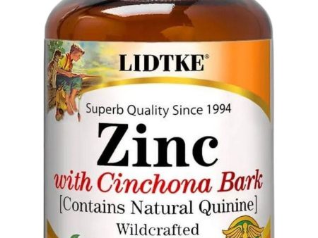 Lidtke, Zinc with Cinchona Bark, 90 Vegan Capsules For Discount