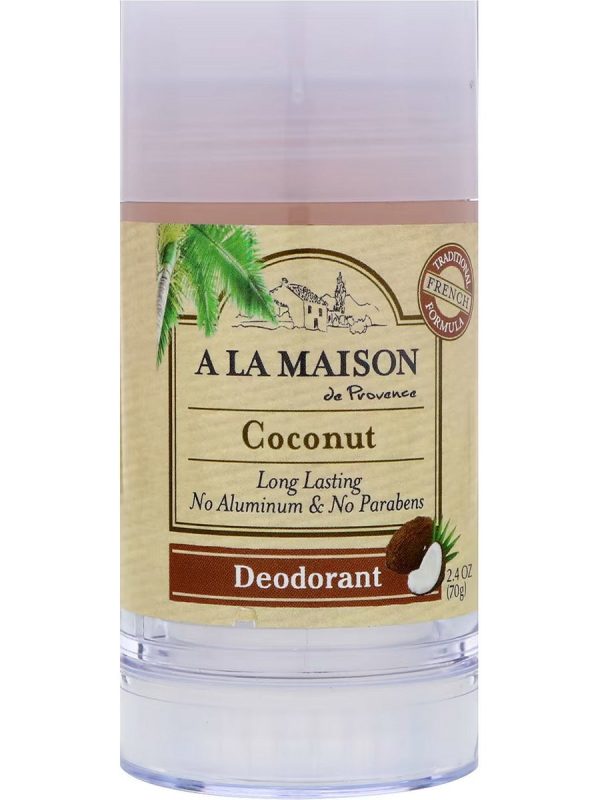 A La Maison de Provence, Coconut Deodorant, 2.4 oz For Discount