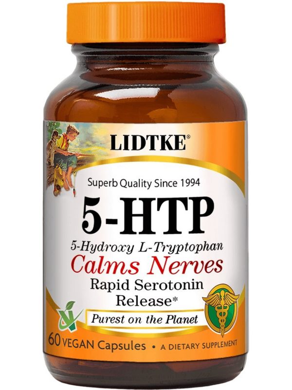 Lidtke, 5-HTP, 60 Vegan Capsules Discount