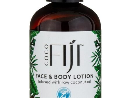 Organic Fiji, Face and Body Lotion, Fragrance Free, 3 fl oz For Cheap