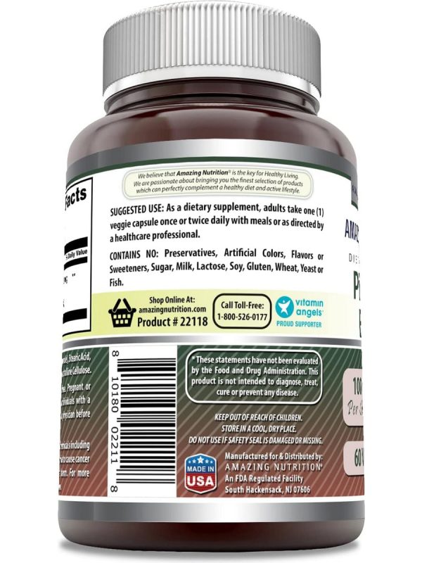 Amazing Formulas, Pine Bark Extract, 100 mg, 60 Veggie Capsules For Cheap