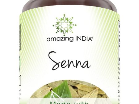 Amazing India, Senna, 500 mg, 120 Veggie Capsules For Discount