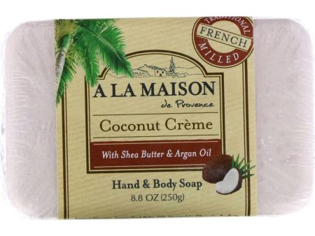 A La Maison de Provence, Coconut Creme Bar Soap, 8.8 oz on Sale