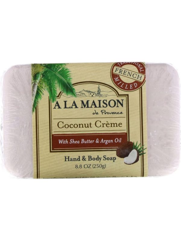 A La Maison de Provence, Coconut Creme Bar Soap, 8.8 oz on Sale