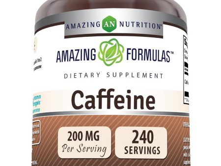 Amazing Formulas, Caffeine, 200 mg, 240 Capsules For Cheap