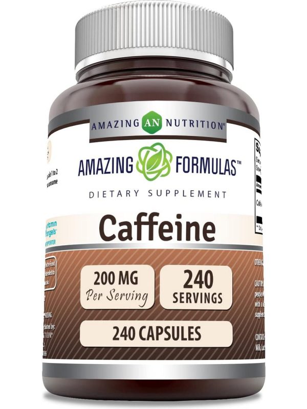 Amazing Formulas, Caffeine, 200 mg, 240 Capsules For Cheap